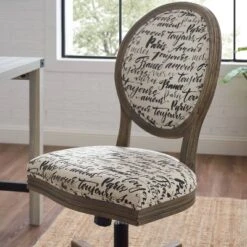 Erin Office Chair - Linon -Linon GUEST d6e49232 633f 41b2 ae72 850467e801c8