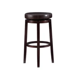 Maya Swivel Backless Barstool - Linon -Linon GUEST d75b7064 16d1 4760 b1a7 d66419c5e1bc