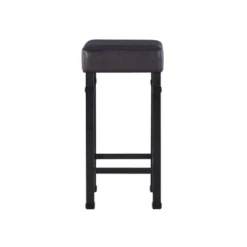 3pc Austin Pub Dining Sets Metal/Black - Linon -Linon GUEST d849969c 172b 4886 9183 151a5f09c502