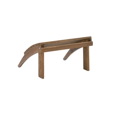 Adirondack Ottoman - Linon 6 Adirondack Ottoman - Linon - Image 4