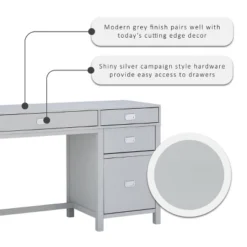 Peggy Side Storage Desk - Linon -Linon GUEST de4f30de 24ff 4534 8fda 9f1c3aa86352