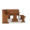 Midwest Pine Breakfast Nook Dining Sets Natural - Linon -Linon GUEST e178ceeb 81d6 40c7 8043 57678908f1e1