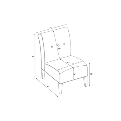 Coco Accent Chair - Linon 11 Coco Accent Chair - Linon - Image 9