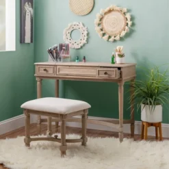 Cyndi Wash Vanity Gray - Linon 30 Cyndi Wash Vanity Gray - Linon -Linon GUEST e406641a 0251 438c a377 0447cb5b7dd2