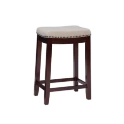 Claridge Counter Height Barstool - Linon -Linon GUEST e7b962f4 3883 48c5 b58c 8f92fd3773ca