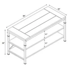 Austin TV Stand For TVs Up To 40" Light Brown - Linon -Linon GUEST e831f99b fe1a 4a97 8d71 dc030f0489c2