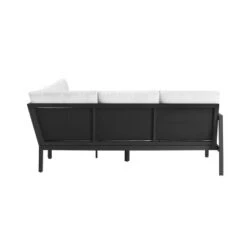 Linon Lark Aluminum Sectional Sofa White -Linon GUEST e9eea901 2799 496c a193 608446e4021a