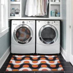 Rexford Washable Outdoor Rug Orange/Pink - Linon 21 Rexford Washable Outdoor Rug Orange/Pink - Linon -Linon GUEST ec34d065 cdd3 41a4 af12 1c5ee6b2aca3