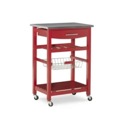 Clarke Kitchen Cart - Linon 41 Clarke Kitchen Cart - Linon -Linon GUEST ee1e9306 4176 4a57 a1e3 0cc29d658930