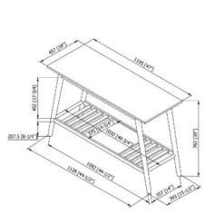Charlotte Console Table - Linon 21 Charlotte Console Table - Linon -Linon GUEST f23339e1 21e2 4da0 a70a fa9be66ca358