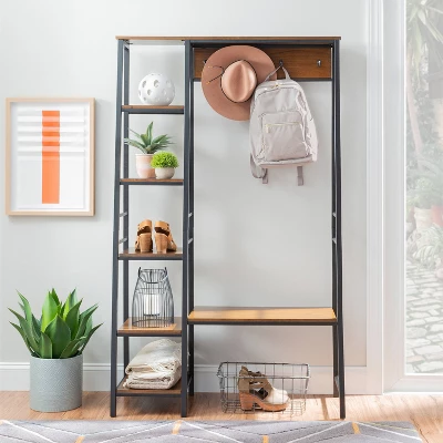 Austin Hall Tree - Linon 3 Austin Hall Tree - Linon