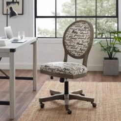 Erin Office Chair - Linon -Linon GUEST f8db6a1f 7942 466f b4ed da615a66387e