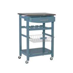 Clarke Kitchen Cart - Linon 24 Clarke Kitchen Cart - Linon -Linon GUEST f9e257ad c4b5 49cd 8840 c84326058a51
