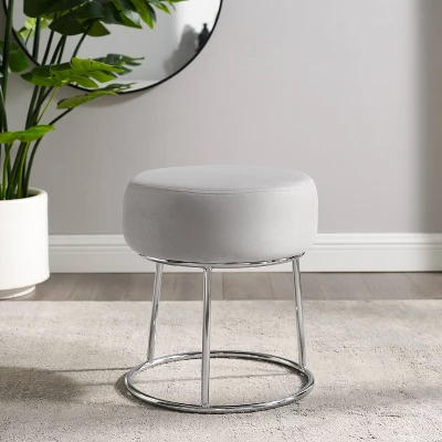 Bandi Accent Vanity Stool - Linon 6 Bandi Accent Vanity Stool - Linon - Image 4