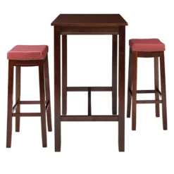 3pc Claridge Bar Height Dining Set - Linon 24 3pc Claridge Bar Height Dining Set - Linon -Linon GUEST fd00c6ef c0b3 4cfa ac45 edb04368fd4c