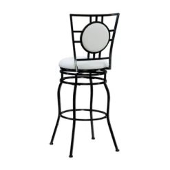 Teagan Adjustable Stool Black - Linon -Linon GUEST fdb47186 dcb6 460f b20f af7f60eaddfe