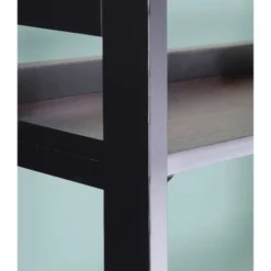 59.84" Calum 5 Shelf Bookshelf Black Cherry - Linon -Linon GUEST fee60879 8edc 4e82 94fa 4a7245bef7fa